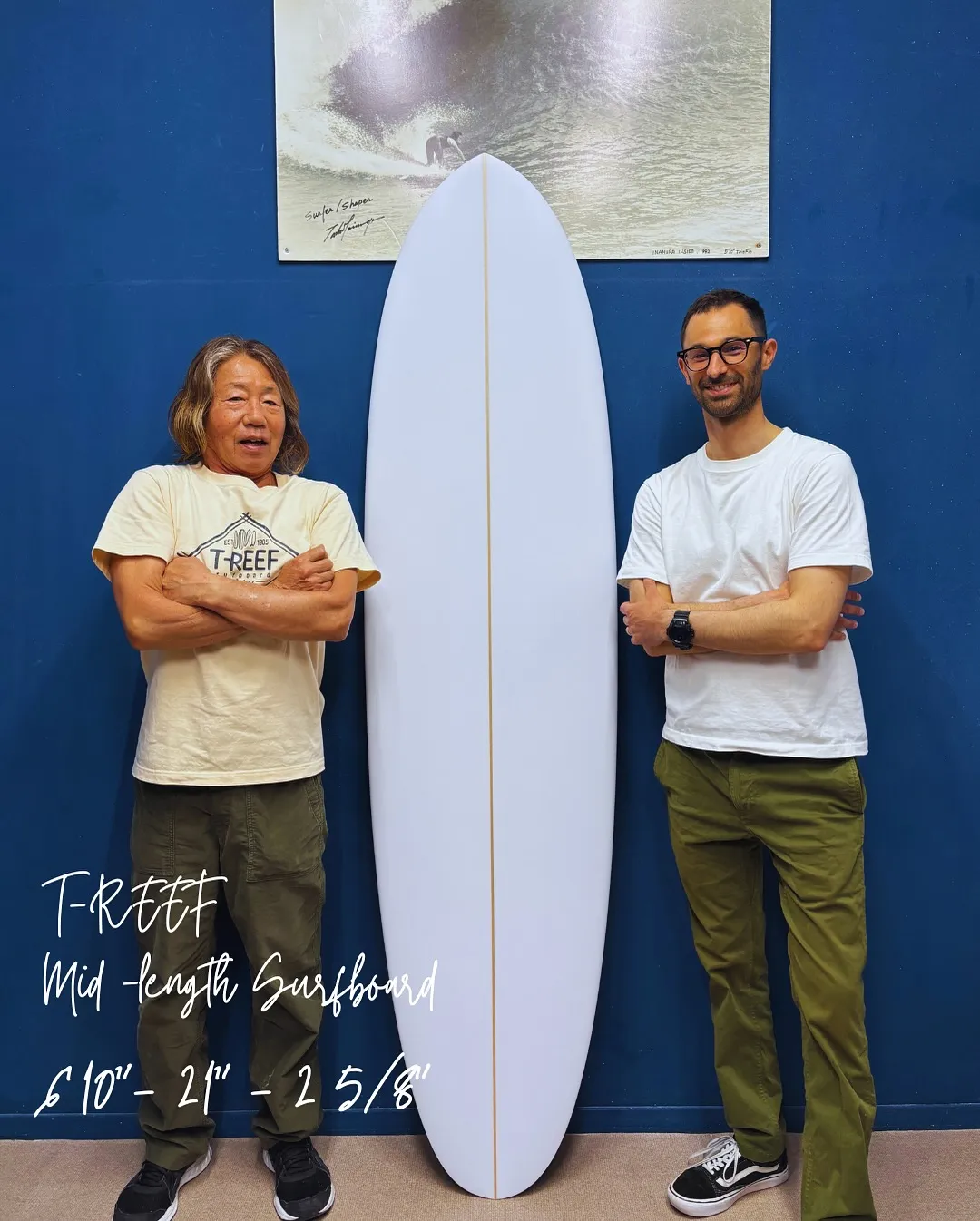 Custom Surfboard: Mid-length 6...