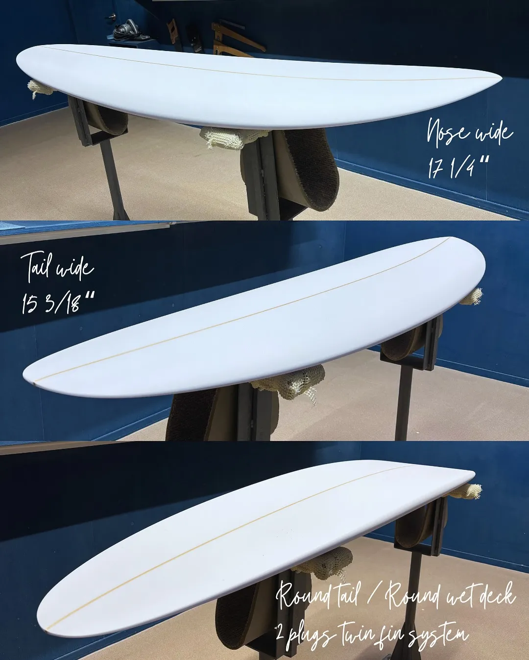 Custom Surfboard: Mid-length 6...
