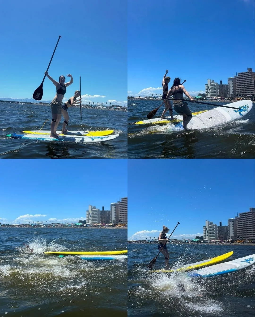 今日は風も波も手ごわいコンディション！ そんな中、「SUPや...