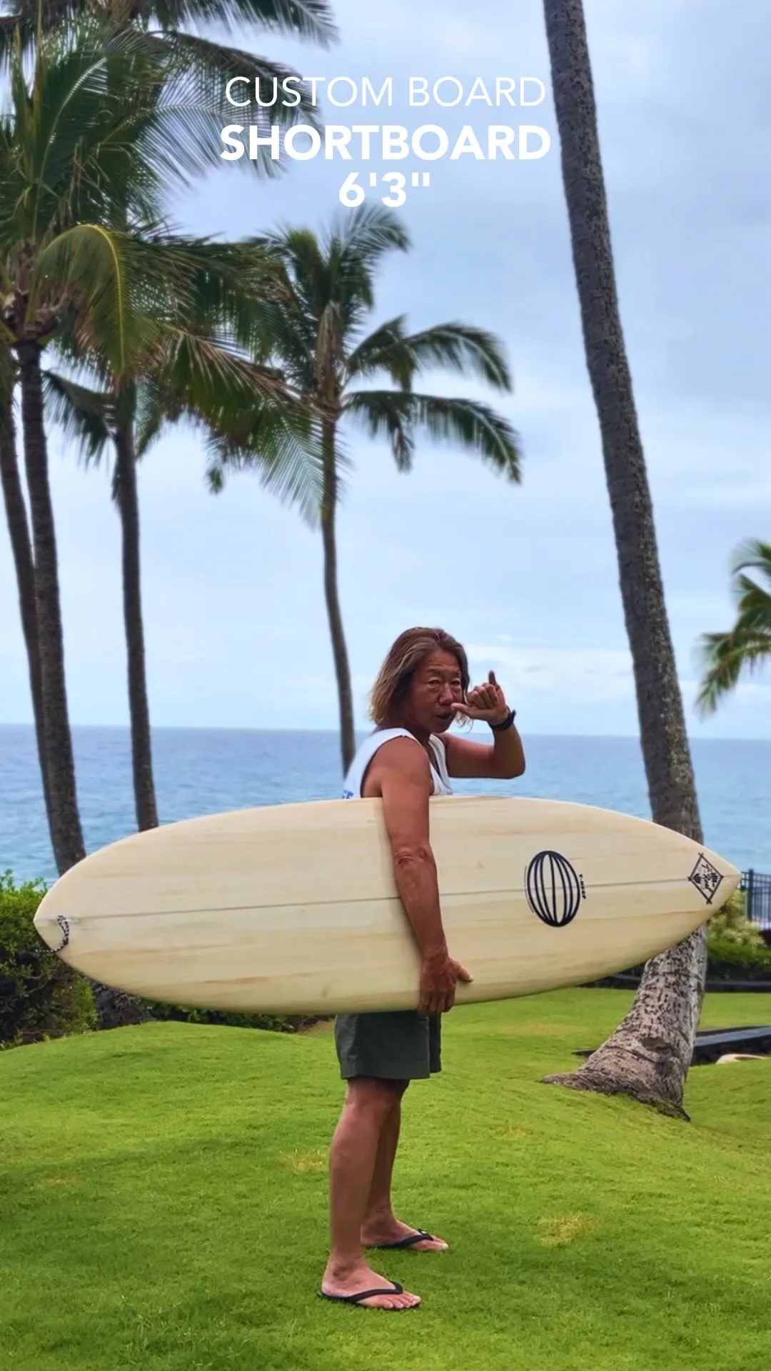2025年夏のハワイ・カウアイ島トリップに向けて削ったカスタ...