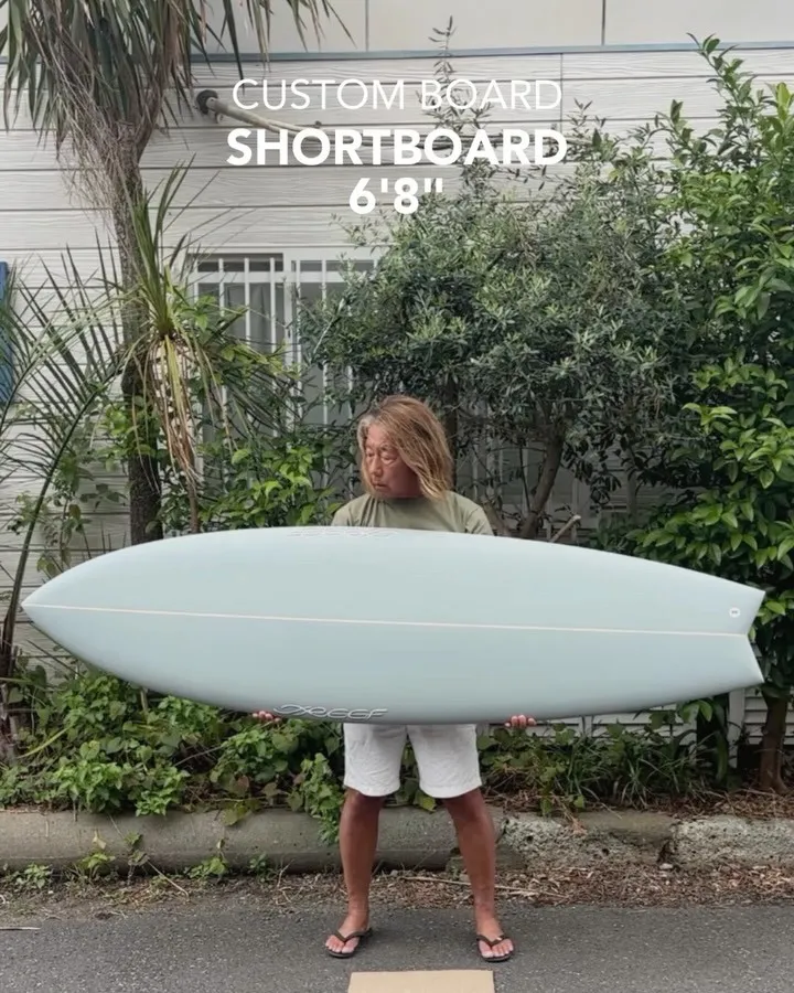 [Custom Shortboard 6’8”] 今回シェイ...